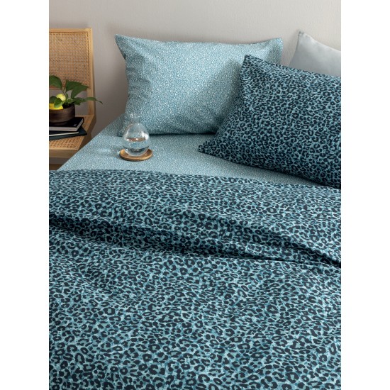 Σεντόνια Υπέρδιπλα Σετ Fashion Life FL6300 Cotton Palamaiki (170x200+32 )Με Λάστιχο 4Τεμ