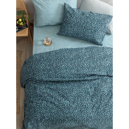 Σεντόνια Υπέρδιπλα Σετ Fashion Life FL6300 Cotton Palamaiki (170x200+32 )Με Λάστιχο 4Τεμ