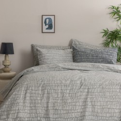 Μαξιλαροθήκες Σετ Fashion Life FL6302 Cotton Palamaiki (52x72) 2Τεμ