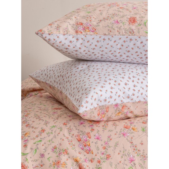 Σεντόνια Διπλά Σετ Fashion Life FL6303 Cotton Palamaiki (200x265) 4Τεμ