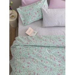 Σεντόνια Διπλά Σετ Fashion Life FL6304 Cotton Palamaiki (200x265) 4Τεμ