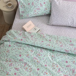 Σεντόνια Υπέρδιπλα Σετ Fashion Life FL6304 Cotton Palamaiki (170x200+32 )Με Λάστιχο 4Τεμ