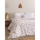 Σεντόνια Υπέρδιπλα Σετ Fashion Life FL6295 Cotton Palamaiki (170x200+32 )Με Λάστιχο 4Τεμ