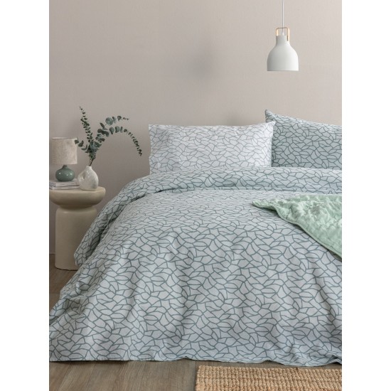 Σεντόνια Μονά Σετ Fashion Life FL6296 Cotton Palamaiki (110x200+32 )Με Λάστιχο 3Τεμ