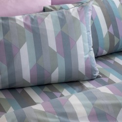 Σεντόνια Υπέρδιπλα Σετ Fashion Life FL6297 Cotton Palamaiki (170x200+32 )Με Λάστιχο 4Τεμ