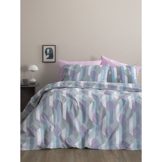 Σεντόνια Υπέρδιπλα Σετ Fashion Life FL6297 Cotton Palamaiki (240x260) 4Τεμ
