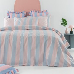 Σεντόνια Μονά Σετ City Life CL200 Cotton Palamaiki (110x200+32 )Με Λάστιχο 3Τεμ