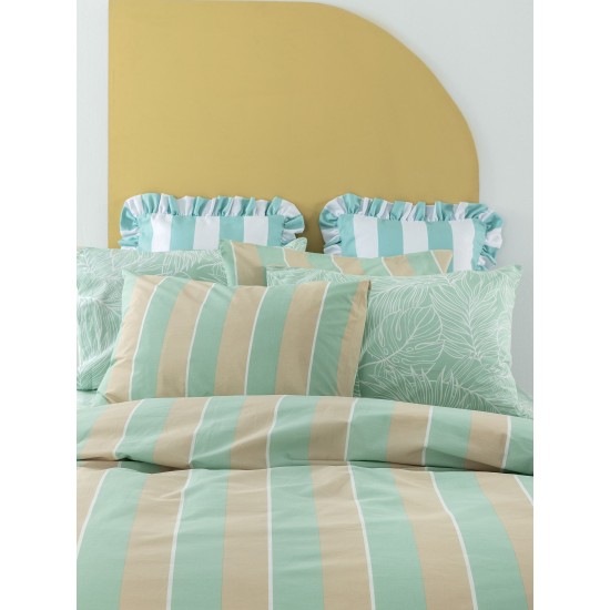 Σεντόνια King Σετ City Life CL201 Cotton Palamaiki (270x260) 4Τεμ