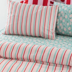 Σεντόνια Μονά Σετ City Life CL202 Cotton Palamaiki (110x200+32 )Με Λάστιχο 3Τεμ