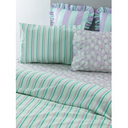 Σεντόνια Υπέρδιπλα Σετ City Life CL203 Cotton Palamaiki (240x260) 4Τεμ