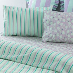 Σεντόνια King Σετ City Life CL203 Cotton Palamaiki (270x260) 4Τεμ