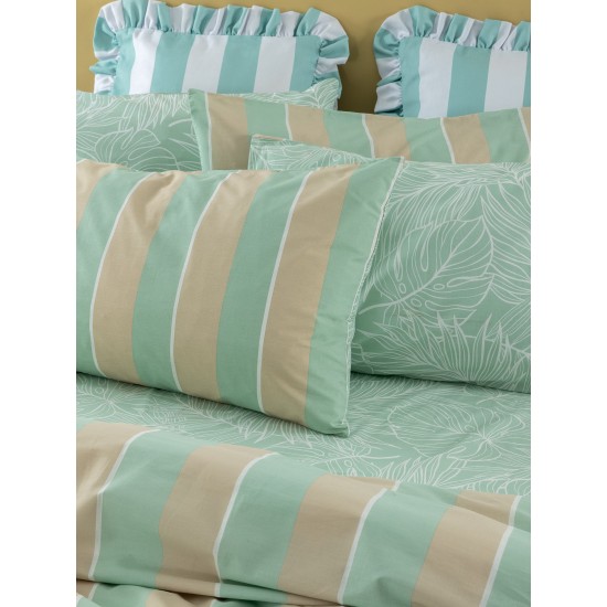 Μαξιλαροθήκες Σετ City Life CL201 Cotton Palamaiki (52x72) 2Τεμ