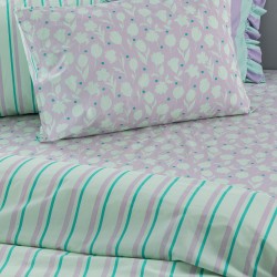 Μαξιλαροθήκες Σετ City Life CL203 Cotton Palamaiki (52x72) 2Τεμ