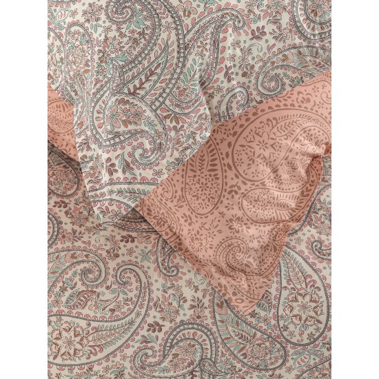 Σεντόνια Μονά Σετ Estella Ste101 Tencel -Cotton Palamaiki (110x200+32 )Με Λάστιχο 3Τεμ