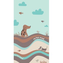 Πετσέτα Θαλάσσης Παιδική Beach Microfiber NM20 Palamaiki (90x160) 1Τεμ