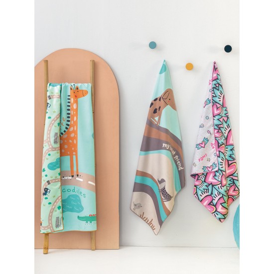 Πετσέτα Θαλάσσης Παιδική Beach Microfiber NM20 Palamaiki (90x160) 1Τεμ Πετσέτα Θαλάσσης Παιδική Beach Microfiber NM20 Palamaiki (90x160) 1Τεμ