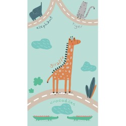 Πετσέτα Θαλάσσης Παιδική Beach Microfiber NM22 Palamaiki (90x160) 1Τεμ