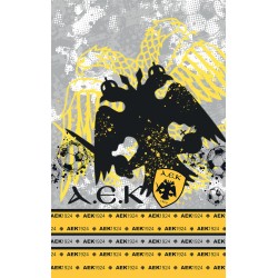 Πετσέτα Θαλάσσης Official Team Licenced NM AEK-2 Micro Palamaiki (90x160) 1Τεμ