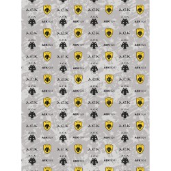 Πετσέτα Θαλάσσης Official Team Licenced NM AEK-2 Micro Palamaiki (90x160) 1Τεμ