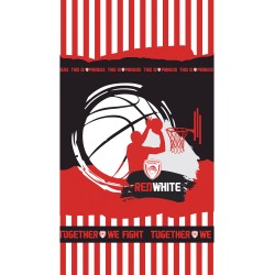 Πετσέτα Θαλάσσης Official Team Licenced NM OLYMPIAKOS-2 Micro Palamaiki (90x160) 1Τεμ