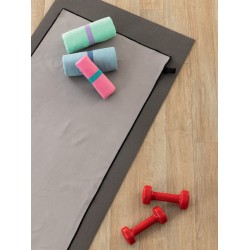 Πετσέτα Γυμναστηρίου Active Grey Micro Palamaiki (50x100) 1Τεμ
