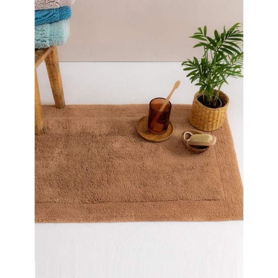 Πατάκι Μπάνιου Bathmats Mazu Camel Cotton Palamaiki (50x80) 1Τεμ