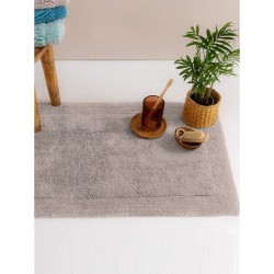 Πατάκι Μπάνιου Bathmats Mazu Silver Cotton Palamaiki (50x80) 1Τεμ