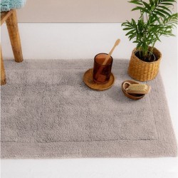 Πατάκι Μπάνιου Bathmats Mazu Silver Cotton Palamaiki (50x80) 1Τεμ