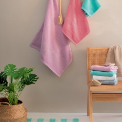 Πατάκι Μπάνιου Bathmats Afro Aqua Cotton Palamaiki (50x80) 1Τεμ