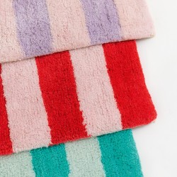 Πατάκι Μπάνιου Bathmats Afro Aqua Cotton Palamaiki (50x80) 1Τεμ