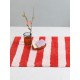 Πατάκι Μπάνιου Bathmats Afro Red Cotton Palamaiki (50x80) 1Τεμ
