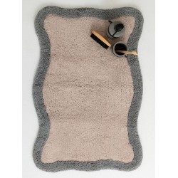 Πατάκι Μπάνιου Bathmats Baxi Grey Cotton Palamaiki (50x80) 1Τεμ