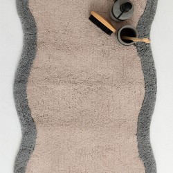 Πατάκι Μπάνιου Bathmats Baxi Grey Cotton Palamaiki (50x80) 1Τεμ