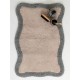 Πατάκι Μπάνιου Bathmats Baxi Grey Cotton Palamaiki (50x80) 1Τεμ