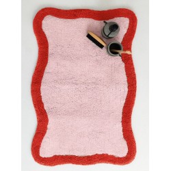 Πατάκι Μπάνιου Bathmats Baxi Pink Cotton Palamaiki (50x80) 1Τεμ
