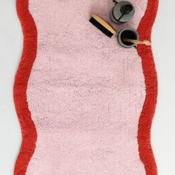 Πατάκι Μπάνιου Bathmats Baxi Pink Cotton Palamaiki (50x80) 1Τεμ
