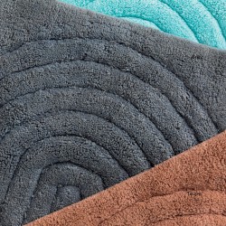 Πατάκι Μπάνιου Bathmats Oren Aqua Cotton Palamaiki (50x80) 1Τεμ