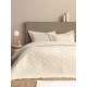 Κουβερλί Υπέρδιπλο Σετ Bridal WED 104 Ecru Micro Palamaiki (240x260) 3Τεμ