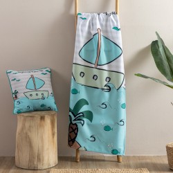 Πετσέτα Θαλάσσης Παιδική Beach Microfiber CM102 Palamaiki (70x140) 1Tεμ