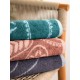 Πετσέτα Προσώπου Bath Towels Lap Rose Cotton Palamaiki (50x90) 1Τεμ