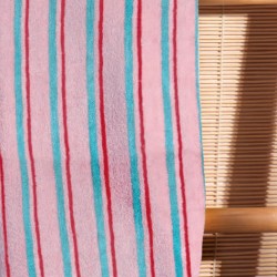 Πετσέτες Σετ Bath Towels Strip Aqua Cotton Palamaiki 3Τεμ