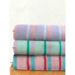 Πετσέτες Σετ Bath Towels Strip Aqua Cotton Palamaiki 3Τεμ