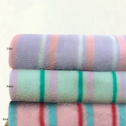 Πετσέτες Σετ Bath Towels Strip Aqua Cotton Palamaiki 3Τεμ