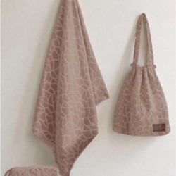 Τσάντα Θαλάσσης Beach Towels PD Brown Cotton Palamaiki (40x45x20) 1Τεμ