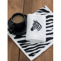 Πετσέτες Κουζίνας Σετ Kitchen Towels MH400 Zebra Cotton Palamaiki (30x50) 2Τεμ