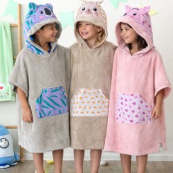 Poncho Παιδικό Baby Bath Rab Cotton Palamaiki (70x120) 1Τεμ
