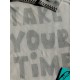 Πετσέτα Θαλάσσης Beach Towels TM100 Grey Cotton Palamaiki (80x180) 1Τεμ