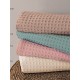 Κουβέρτα Πικέ Υπέρδιπλη Marcie Beige Cotton Palamaiki (250x240) 1Τεμ