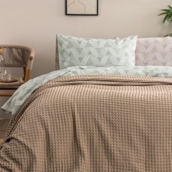 Κουβέρτα Πικέ Κούνιας Marcie Beige Cotton Palamaiki (100x150) 1Τεμ
