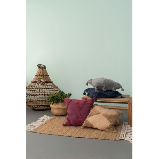 Διακοσμητική Μαξιλαροθήκη Living Alfie Grey Cotton Palamaiki (45x45) 1Τεμ